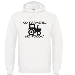 Hooded Sweater – No farmers no food