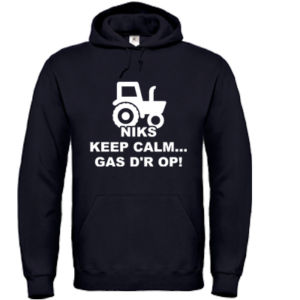 Hooded Sweater – Niks keep calm