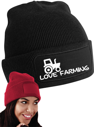 Muts zwart Love farming