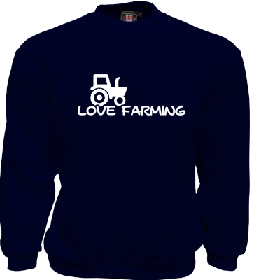 Sweater Navy Love farming