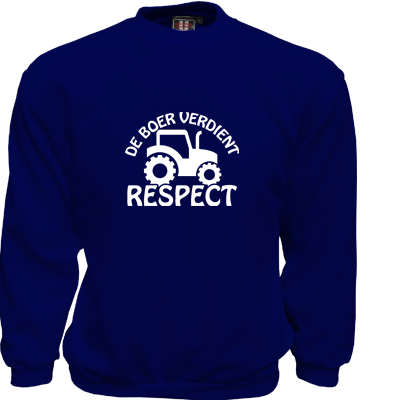 Sweater Royal De boer verdient respect