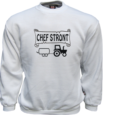 Sweater Wit Chef stront