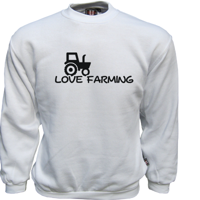 Sweater Wit Love farming