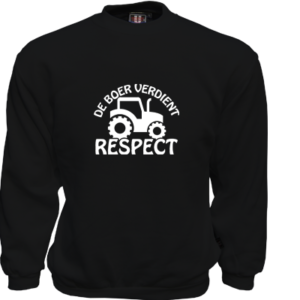 Heavy Sweater – De boer verdient respect