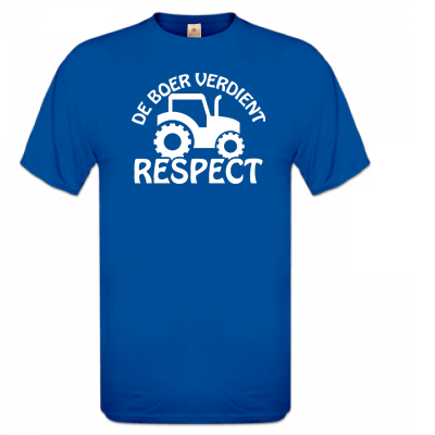 T-shirt Royal De boer verdient respect