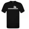 T-shirt Zwart #TROTSOPDEBOER